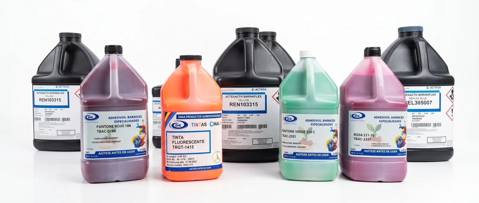 Tintas Flexo UV & Base Agua